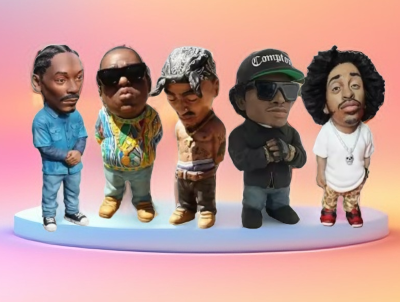 Hip-Hop Legends Figurines